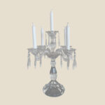 CANDLESTICKS GLASS