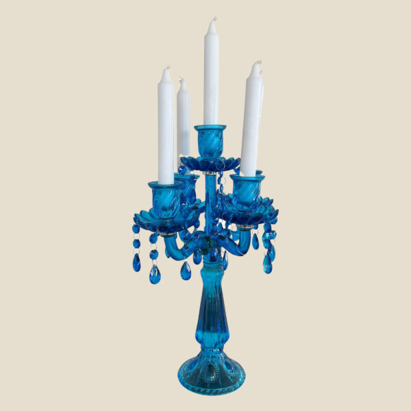 CANDLESTICKS GLASS