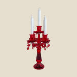 CANDLESTICKS GLASS
